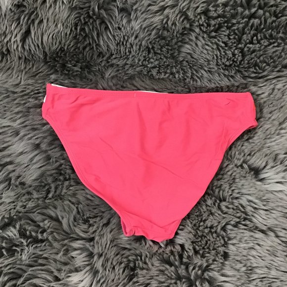 Jessica Simpson | Girl's 2 Piece Bathing Suit | Pink & White | Size 8 - Picture 5 of 5